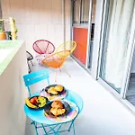 Duplex- T2 Barcelona Pop - Terrasses - Parking - Vue Canal