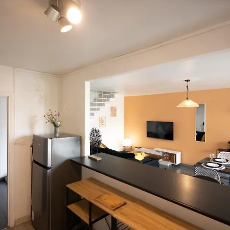 Apartamento Duplex- T2 Barcelona Pop - Climatise - Terrasses - Parking - Vue Canal Toulouse