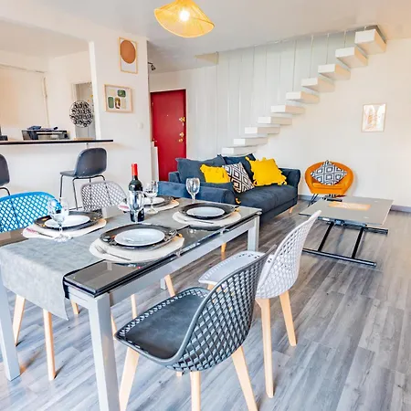 Duplex- T2 Barcelona Pop - Climatise - Terrasses - Parking - Vue Canal Toulouse