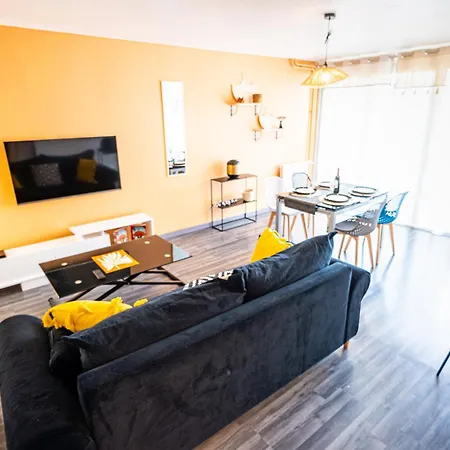 Daire Duplex- T2 Barcelona Pop - Terrasses - Parking - Vue Canal Toulouse