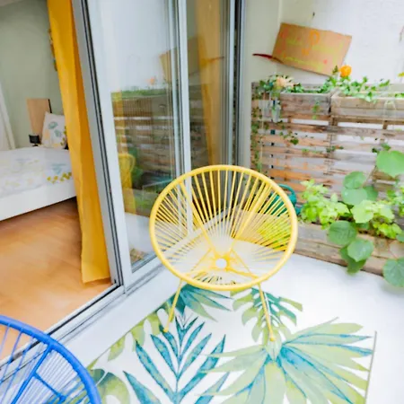 Duplex- T2 Barcelona Pop - Terrasses - Parking - Vue Canal Appartement *